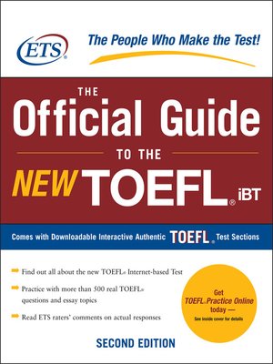 toefl test 500 to New Guide Official by Educational The the iBT TOEFL